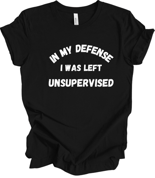 IN MY DEFENSE
